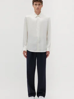 Studio Seidensticker Unisex Hemd Regular Fit in ecru