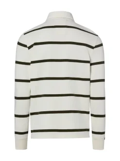 Superdry Herren Poloshirt in ecru oliv - Ärmel: langarm