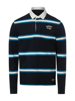 Superdry Herren Poloshirt in marine ecru
