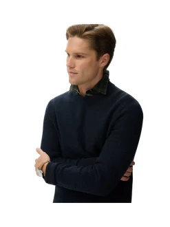 Superdry Herren Strickpullover in blau - Ärmel: langarm