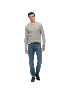Superdry Herren Strickpullover in hellgrau