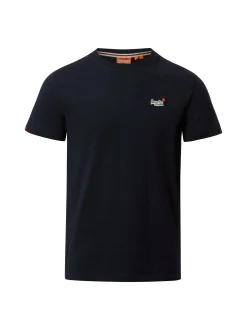 Superdry Herren T-Shirt in marine - Ausschnitt: Rundhals