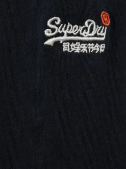 Superdry Herren T-Shirt in marine - Ausschnitt: Rundhals