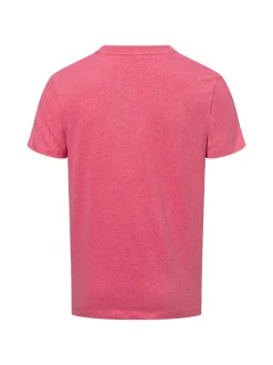 Superdry Herren T-Shirt in pink ecru - Ärmel: kurzarm