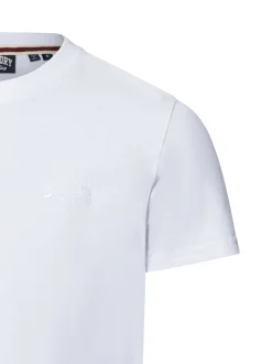 Superdry Herren T-Shirt in weiß - Ausschnitt: Rundhals