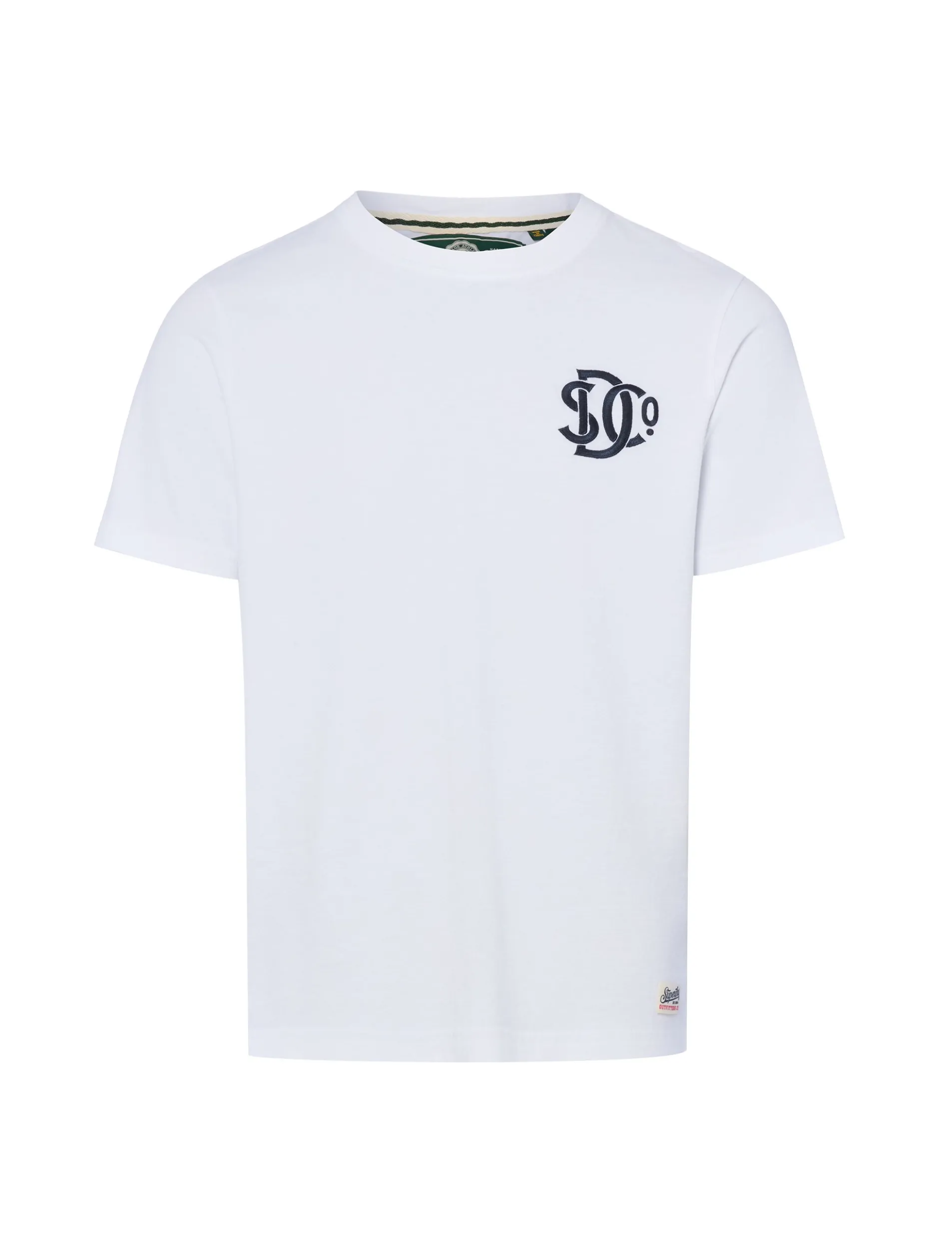 Superdry Herren T-Shirt in weiß - Ausschnitt: Rundhals