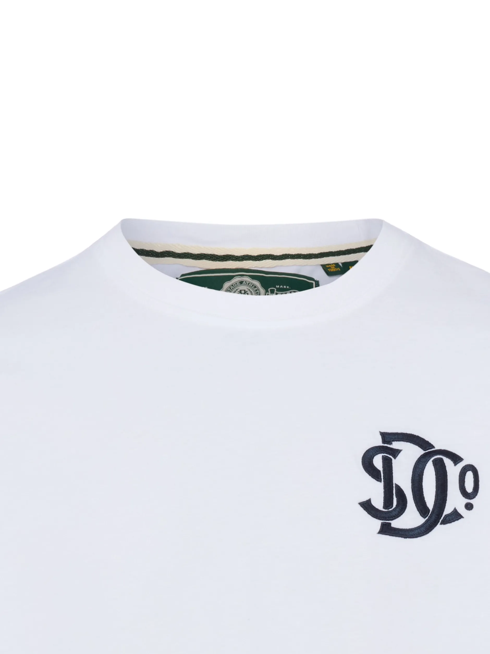 Superdry Herren T-Shirt in weiß - Ausschnitt: Rundhals