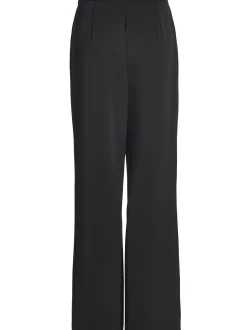 Swing Damen Satinhose in schwarz - Länge: lang