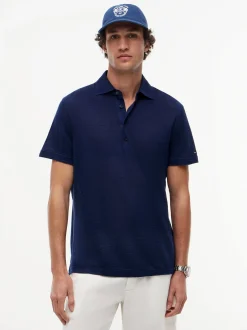 Tommy Hilfiger Tailored Herren Poloshirt in marine