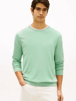 Tommy Hilfiger Tailored Herren Strickpullover in mint