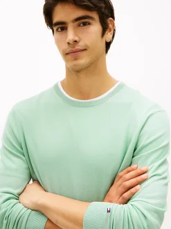 Tommy Hilfiger Tailored Herren Strickpullover in mint