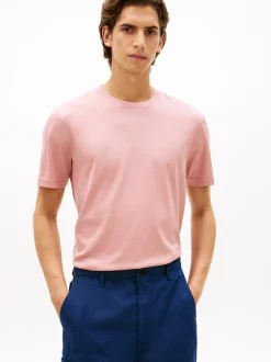 Tommy Hilfiger Tailored Herren T-Shirt in rosa