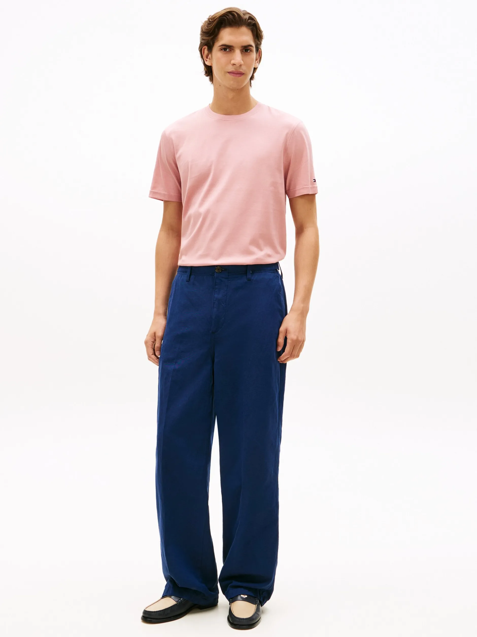 Tommy Hilfiger Tailored Herren T-Shirt in rosa