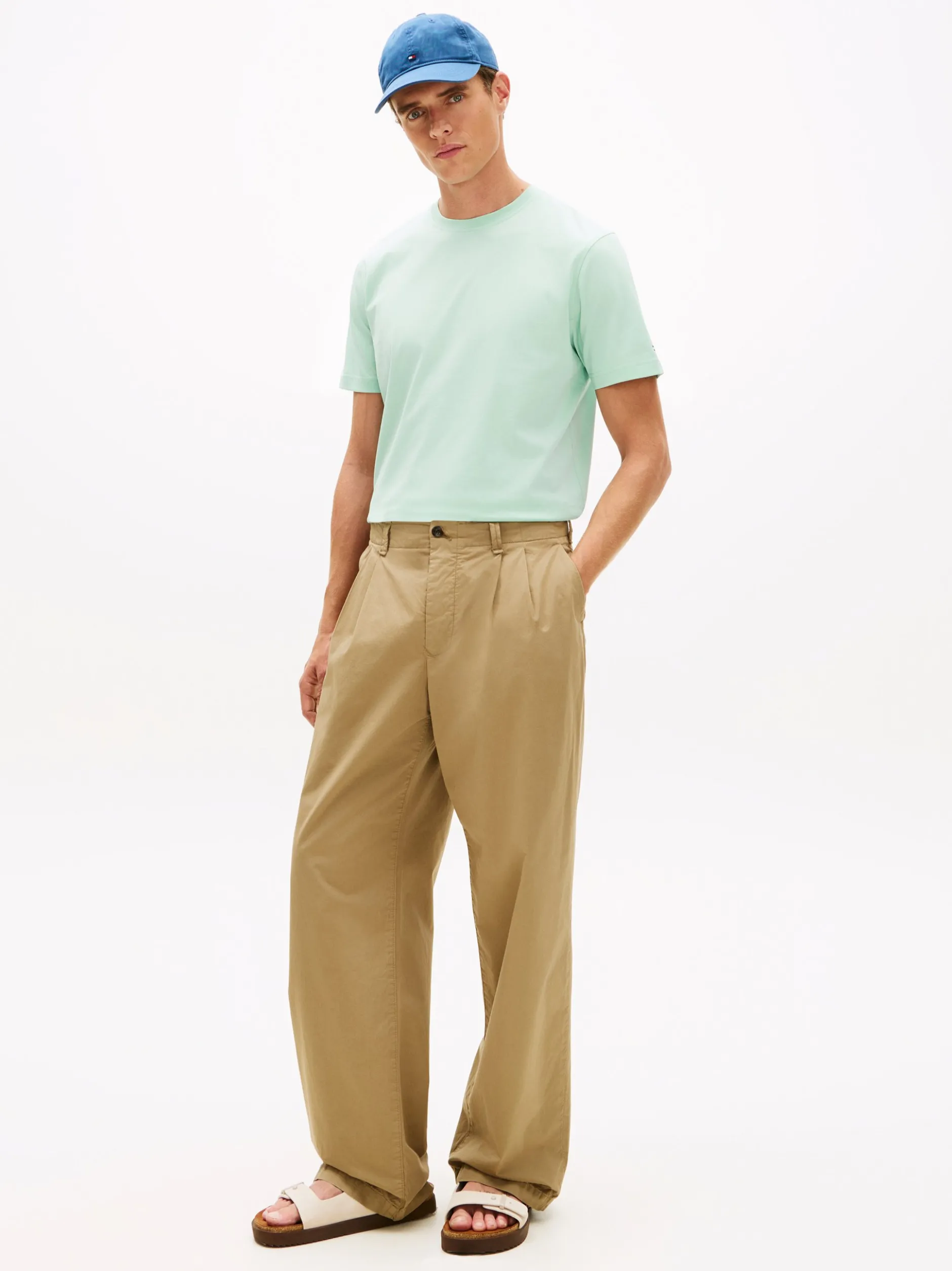 Tommy Hilfiger Tailored Herren T-Shirt in lind