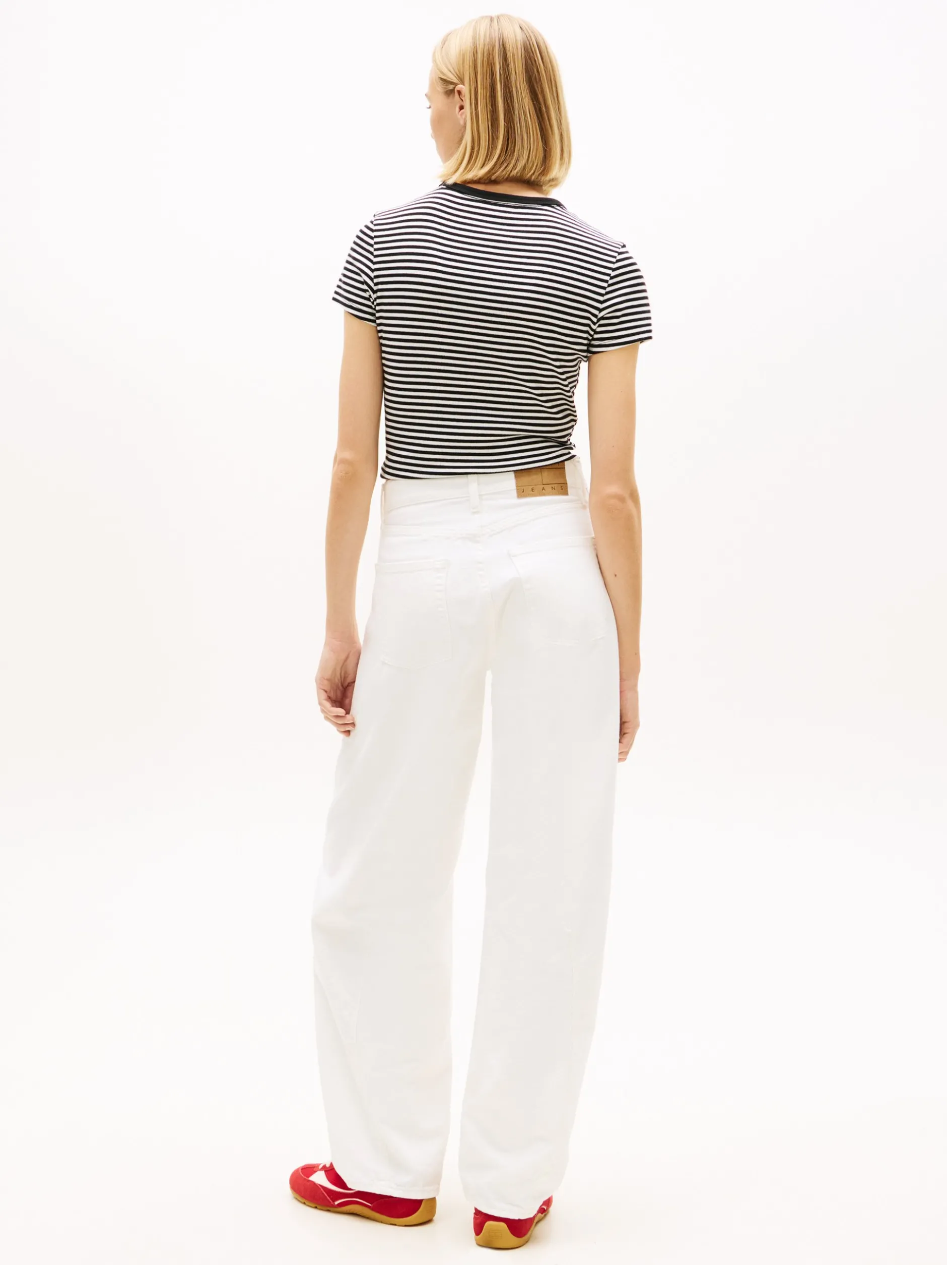 Tommy Jeans Damen Jeans in ecru - Länge: lang