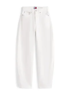 Tommy Jeans Damen Jeans in ecru - Länge: lang