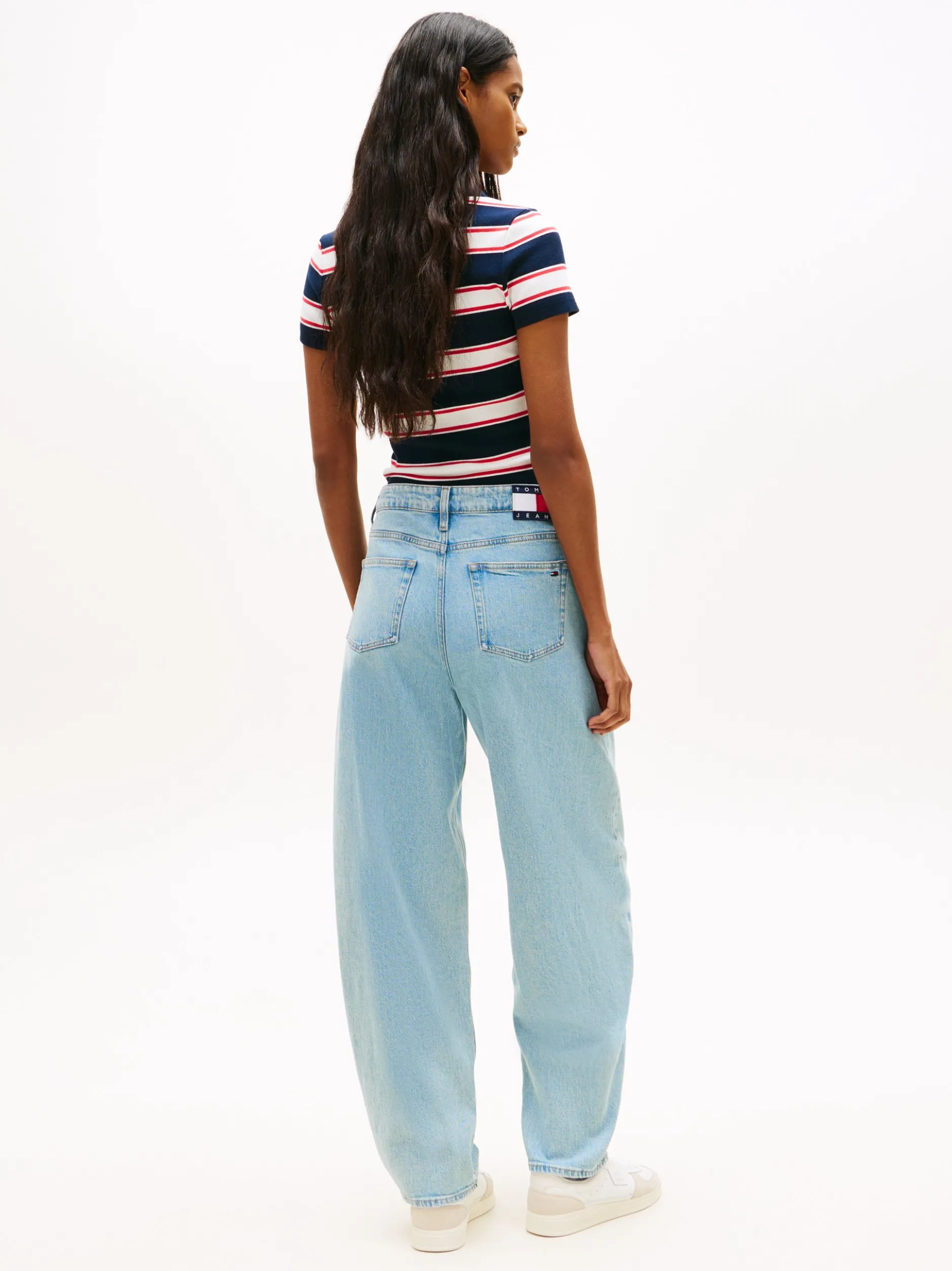 Tommy Jeans Damen Jeans - Jeanie Balloon in bleached