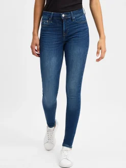 Tommy Jeans Damen Jeans - Nora in dark stone