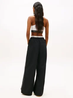 Tommy Jeans Damen Jogginghose in schwarz - Länge: lang