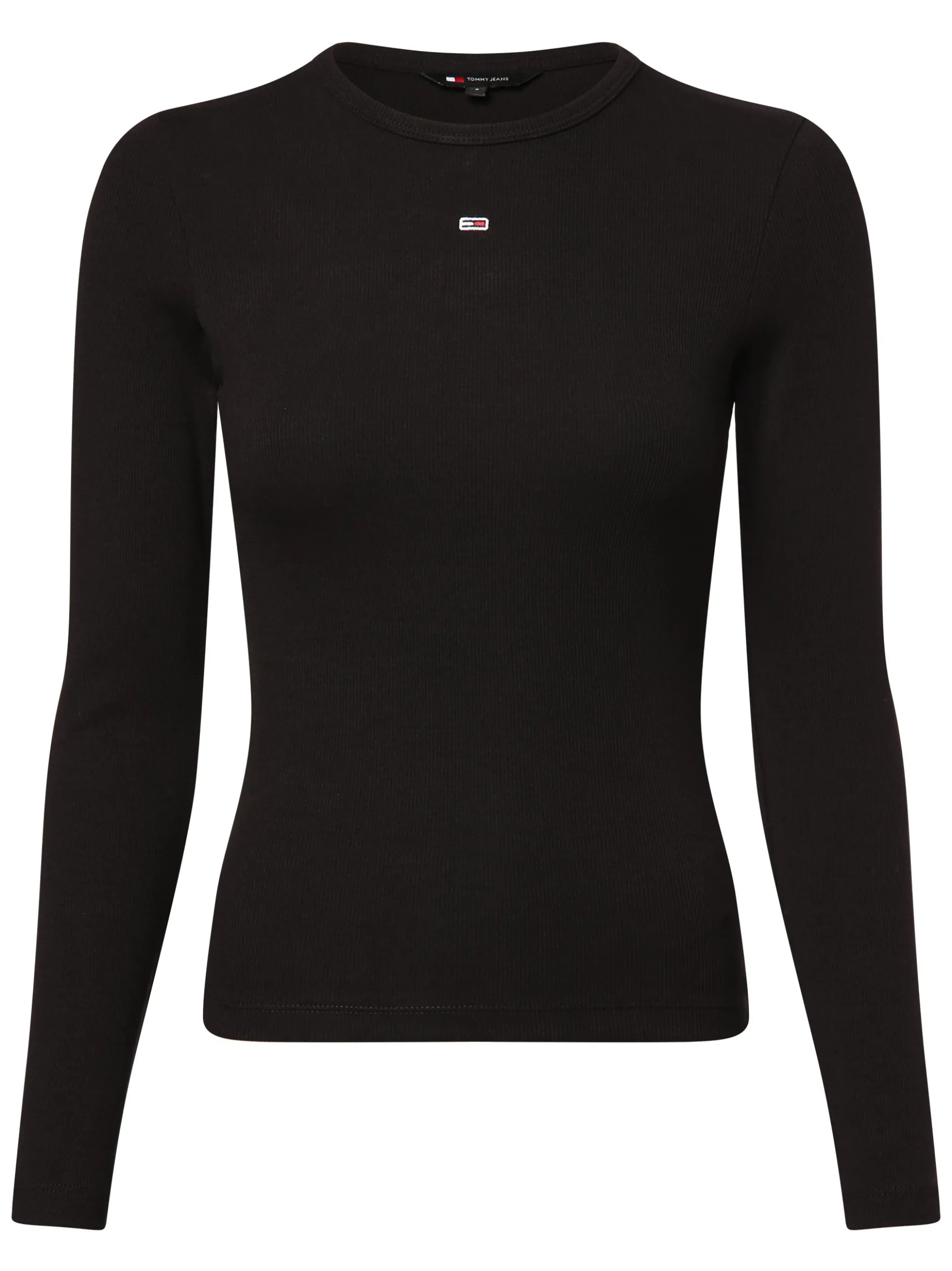 Tommy Jeans Damen Langarmshirt in schwarz