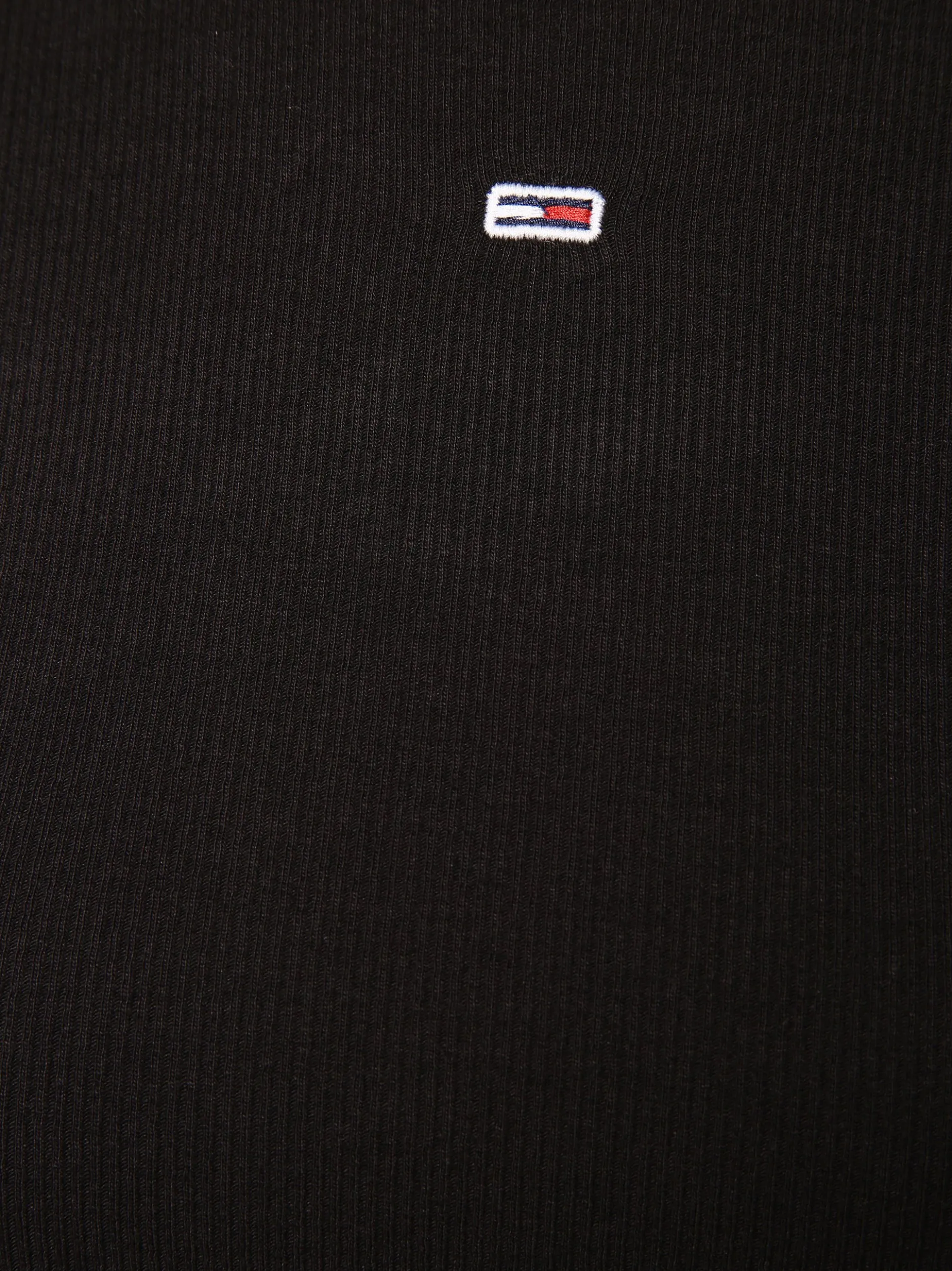 Tommy Jeans Damen Langarmshirt in schwarz