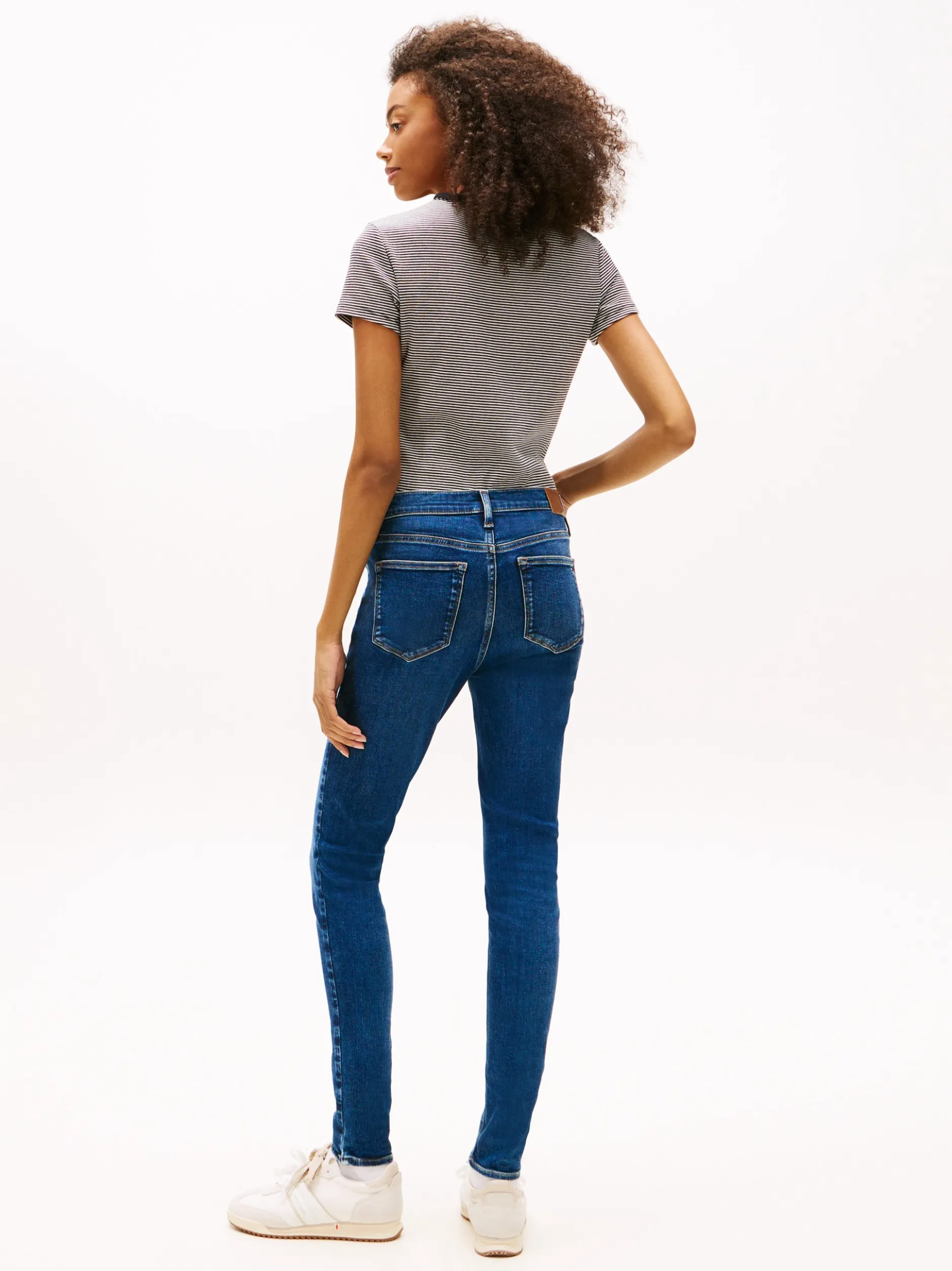 Tommy Jeans Damen Skinny Jeans - Nora in denim