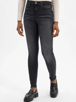 Tommy Jeans Damen Skinny Jeans - Nora in anthrazit