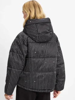 Tommy Jeans Damen Steppjacke in schwarz