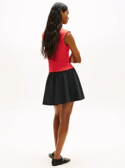 Tommy Jeans Damen Top in rot