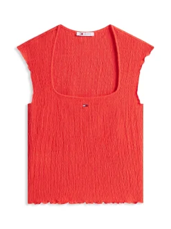 Tommy Jeans Damen Top in rot