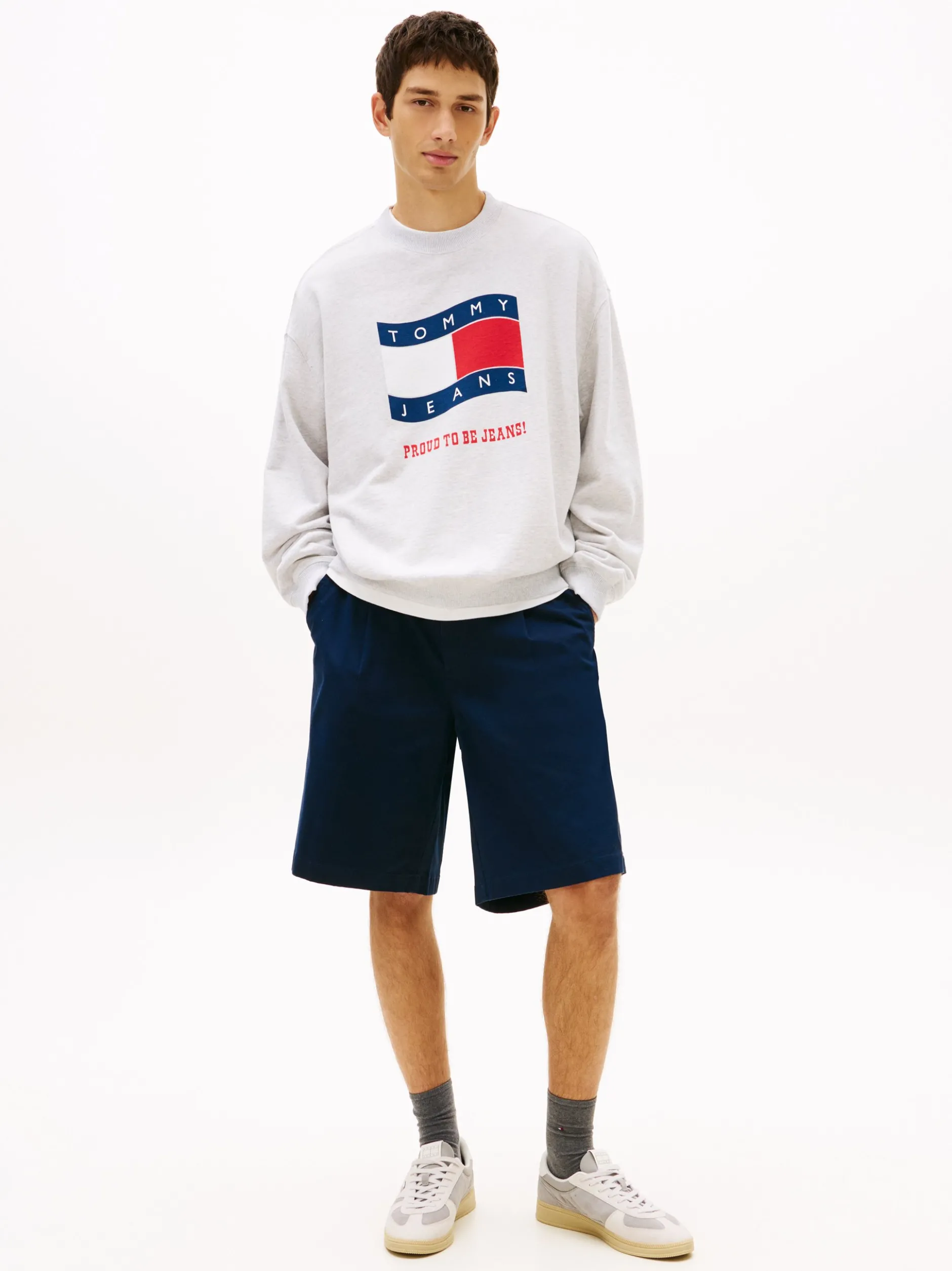 Tommy Jeans Herren Bermudashorts in marine