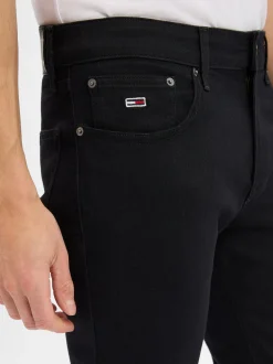 Tommy Jeans Herren Jeans in schwarz - Länge: lang