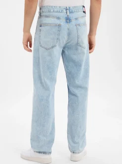 Tommy Jeans Herren Straight Fit Jeans - Otis in bleached