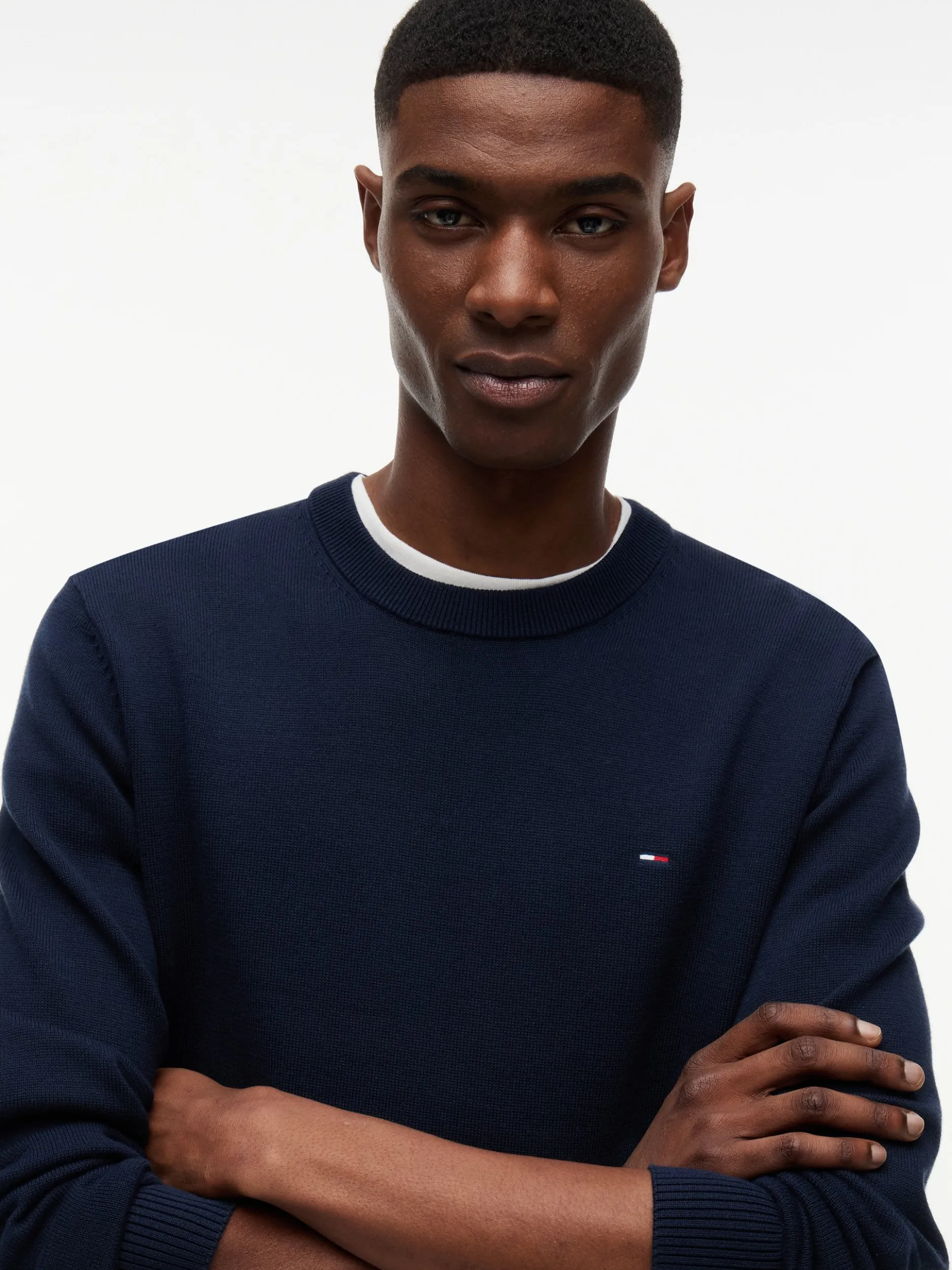 Tommy Jeans Herren Strickpullover in marine