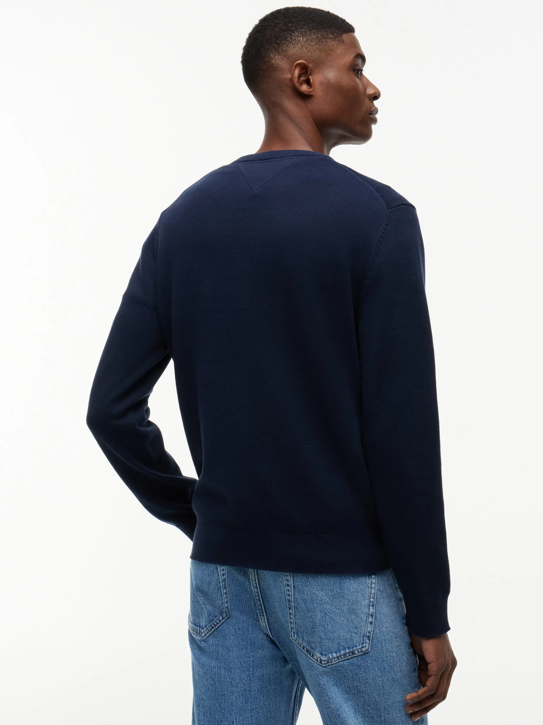 Tommy Jeans Herren Strickpullover in marine