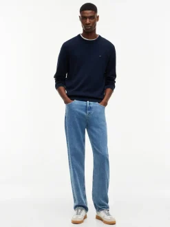 Tommy Jeans Herren Strickpullover in marine