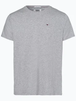 Tommy Jeans Herren T-Shirt in grau - Ärmel: kurzarm