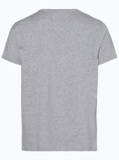 Tommy Jeans Herren T-Shirt in grau - Ärmel: kurzarm