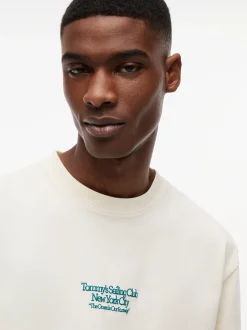 Tommy Jeans Herren T-Shirt in sand - Ärmel: kurzarm