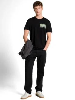 Tom Tailor Denim Herren T-Shirt in schwarz