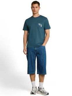 Tom Tailor Denim Herren T-Shirt in indigo