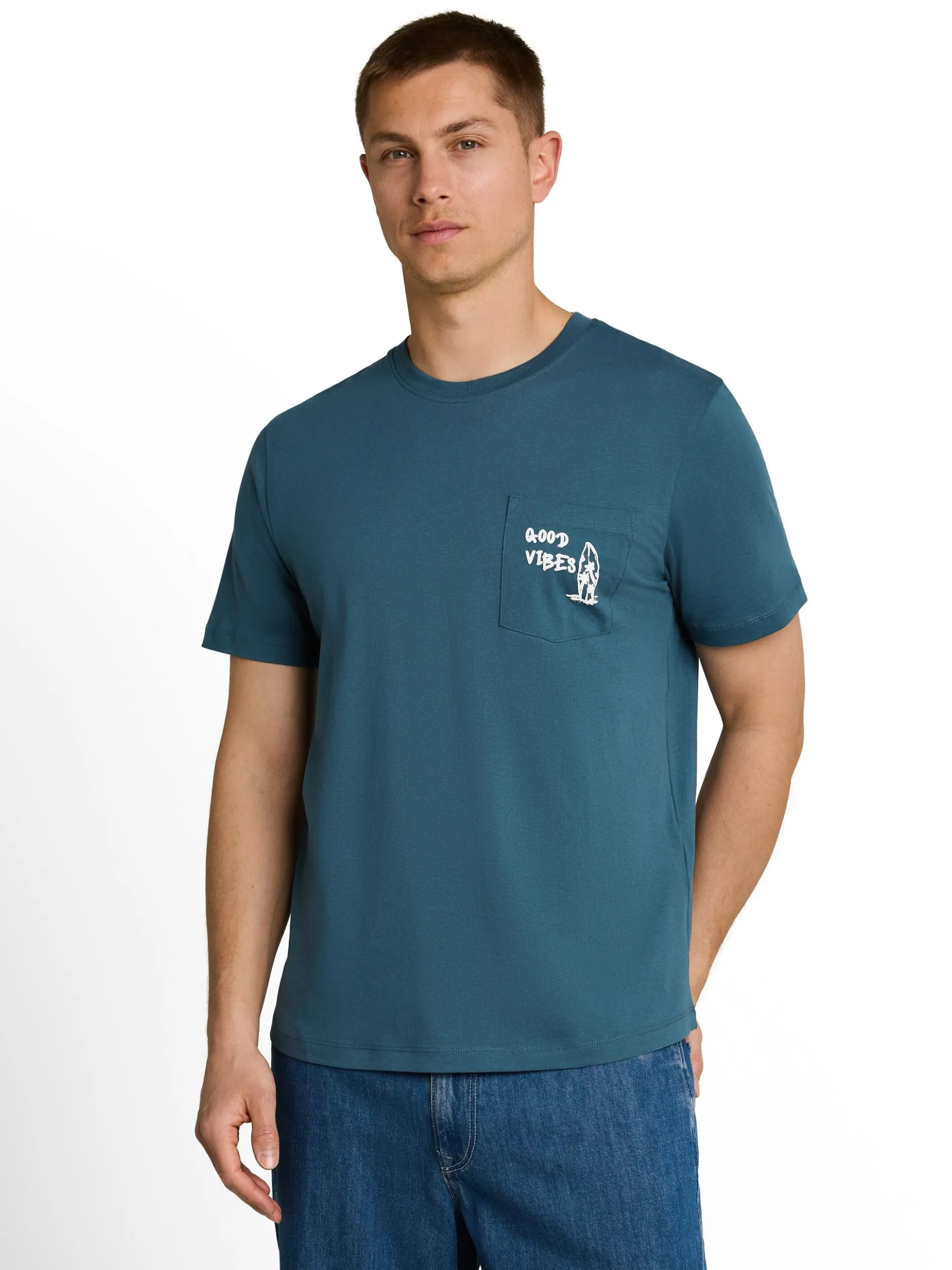 Tom Tailor Denim Herren T-Shirt in indigo