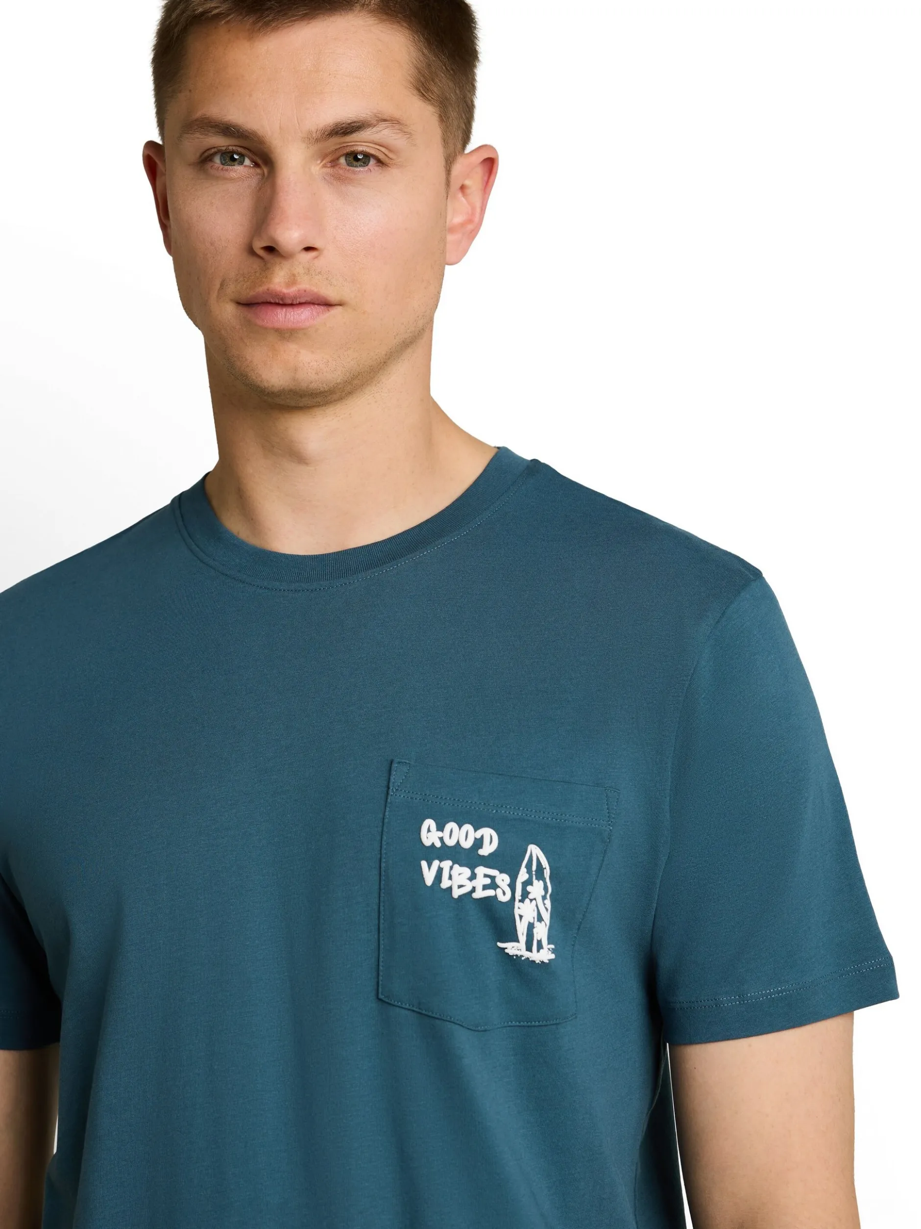 Tom Tailor Denim Herren T-Shirt in indigo