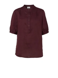 TONI Damen Bluse - Alis in lila - Ausschnitt: Kent
