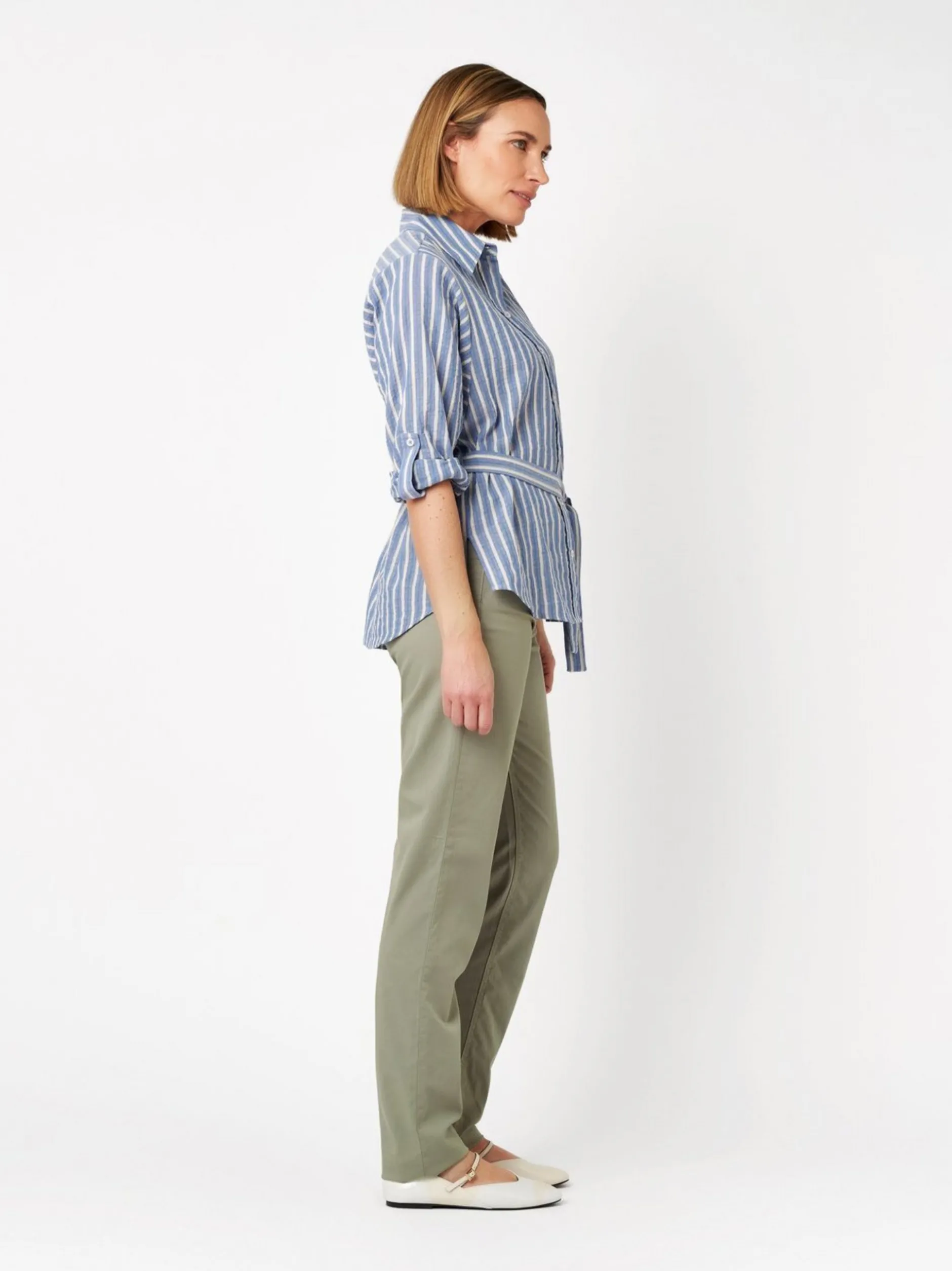 TONI Damen Hose - Be Loved in khaki - Länge: lang