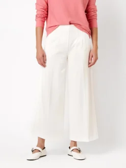 TONI Damen Hose - Jenny Culotte in weiß - Länge: mittel