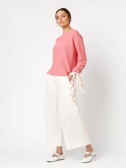 TONI Damen Hose - Jenny Culotte in weiß - Länge: mittel