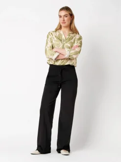 TONI Damen Hose - Jenny Wide in schwarz - Länge: lang