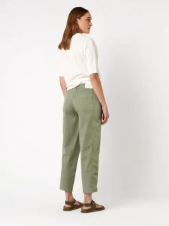 TONI Damen Hose - Liv Barrel in khaki - Länge: mittel