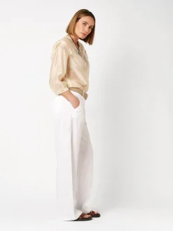 TONI Damen Hose - Luisa Wide in weiß - Länge: lang